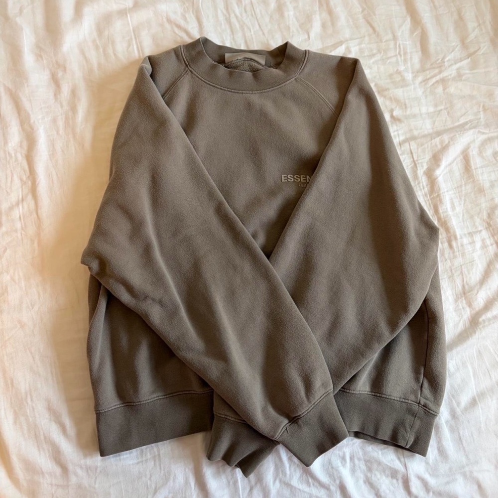 Essentials Brown Sweater - image 1